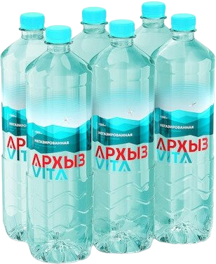 Вода Архыз 1 литр негазированная (ПЭТ)