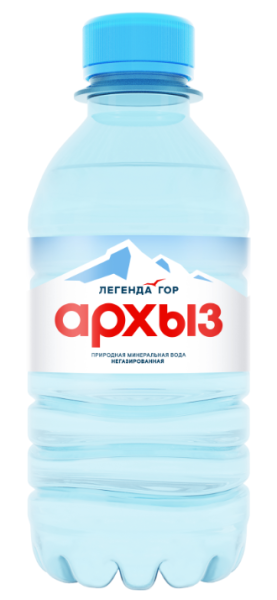 Вода Легенда Гор Архыз 0,25 литра, негаз, пэт
